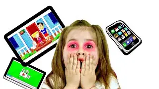 Ксения и ее игры на смартфонах