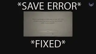 Resident Evil Village Save Fix 100% (Not Enough Space Available Disk  Drive Error Fix) | PC