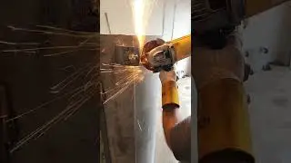 Using The Big Dewalt Grinder