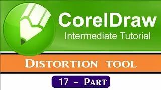 HOW TO USE DISTORTION TOOL IN CORELDRAW | USE OF DISTORTION TOOL IN CORELDRAW