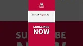 upto | Learn English easily #shorts #english