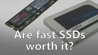 Samsung 960 Pro vs SATA SSD - game loading times tested