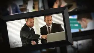 9. ELEGANT BLACK PHOTO FRAME PORTRAIT DISPLAY VIDEO TEMPLATE