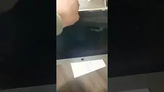 how do I remove top screen on 2009 2010 2011 iMac