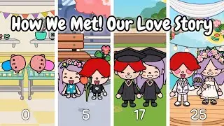 How We Meet! Our Love Story 💗💕 | Toca Life Story | Toca Boca
