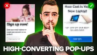 How To Make A High-Converting Pop Up & Grow Your Email List Fast!