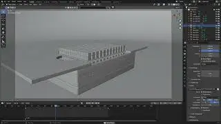 Sci-Fi Table Animation in Blender....
