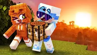 Mace & Oxy Start a NEW WORLD  | Minecraft Survival Pt.1