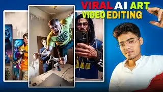 VIRAL AI ART VIDEO EDITING FREE 😲 || 