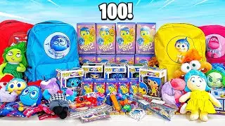Opening 100 INSIDE OUT Mystery Toys *ULTRA RARE*