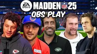 NFL QBS RACE / Play  Madden 25 (QBS Play Madden)