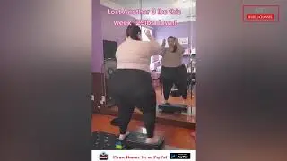 SSBBW lady Dancing | bbw girl | ssbbw big booty dance | cute big girl | ssbbw big booty