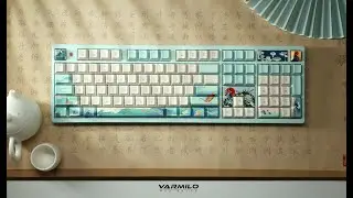 VA100 Goddess Luo - The most beautiful Chinese-style keyboard of 2024