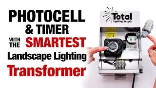 Using a Photocell & Timer with the Smartest LED Low Voltage Landscape Lighting Transformer!