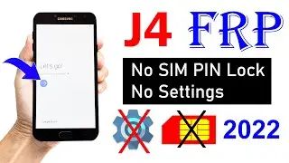 Samsung J4 GMAIL LOCK BYPASS  (New Method 2022)
