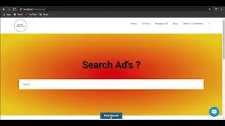 Classified ad's website - Wordpress