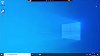 How to use the windows sandbox in Windows 10 as a visually impaired?