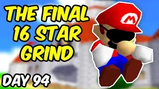 BLINDFOLDED SM64 - 16 Star for WR (Day 94)!