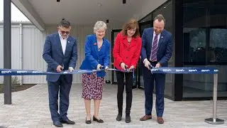 Ribbon cutting ceremony at our new animal care campus, O'Halloran Hill