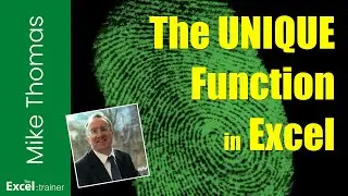 Remove Duplicate Values From a List Using the UNIQUE Function in Excel