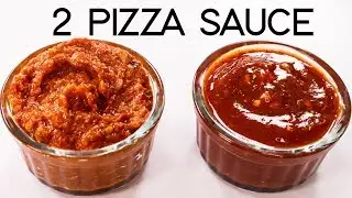 2 Types of Pizza Sauce Recipe in Easy Indian Style - CookingShooking