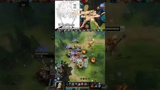 Первое убийство на Ринг мастере. Ring master dota 2 #memes #дота2смешно #dota2 #стрим #твич