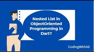 Nested List in Object Oriented Programming | in Dart |Urdu Hindi 2023. Part23