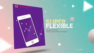Abstract Website Mockup Promo