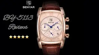 BENYAR BY-5113 Mens Watche Top Brand Luxury Quartz Watches | TechOnlineShop.Pk