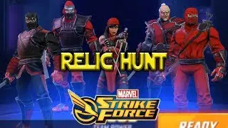 Relic Hunt - Hand Event For Advanced Basic Catalysts - Marvel Strike Force - MSF