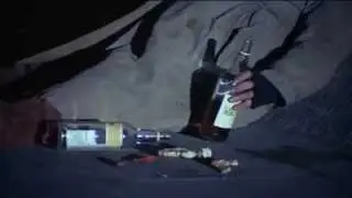 A drunk bum sings Molly Malone under the bridge