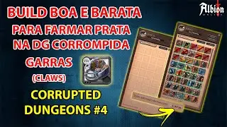 Build BOA e BARATA - Garras (Claws) - Albion Online - Corrupted Dungeon #4