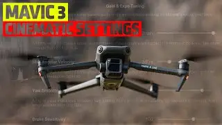 2023 BEST CINEMATIC GIMBAL SETTINGS - DJI MAVIC 3