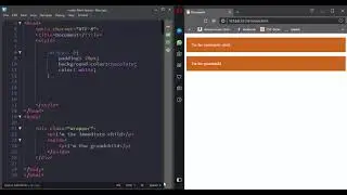 CSS Child Combinator Selector