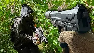 Airsoft Sniper Hides in GHILLIE SUIT and Wipes Out EVERYONE.. 👻