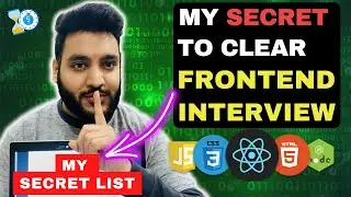 TOPICS to crack Frontend Developer Interview! 🤯 | javascript interview questions and answers
