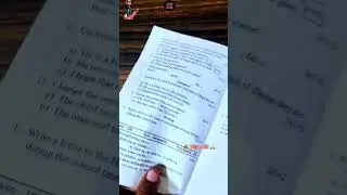 #shorts  class 8 english 2nd unit test question 2023/class viii 2nd summative exam 2023