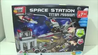 Construction Toy Dude: Review #13 Space Station Titan Mission By Block Tech