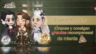 CUPÓN de v̶a̶l̶o̶r̶ o EST4FA 🤑Time Princess Español