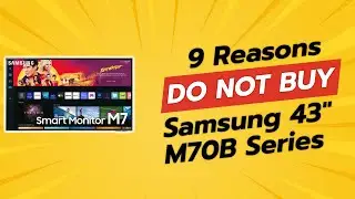 DON'T BUY SAMSUNG 43" M70B Series Until You See THIS! 🚫🖥️
