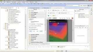 Android Application jokes 24 Create xml with ImageView ListView and background