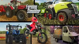 🔥Farming Simulator 25 - #9🎉 FactSheety 🎉Prezentacja maszyn #FS25 #gameplay #factsheet