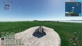 MSFS 2020 Darkstar from Scotland, Westray to Papa Westray