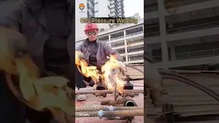 Gas Pressure Welding(GPW)  #welding #shorts  #civilengineering