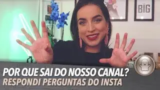 RESPONDENDO PERGUNTAS DO INSTAGRAM