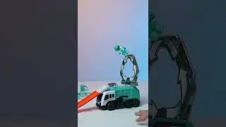 Car catapult track challenge! 🚘🔥#toys #toystory #fyp #cartoys