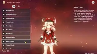 Klee Voice Lines Chinese Genshin Impact