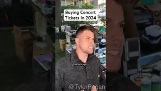 Buying Concert Tickets In 2024 #shorts