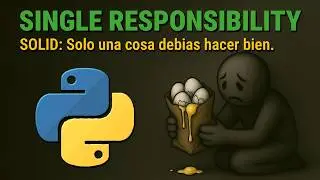 SINGLE RESPONSIBILITY: Solo una cosa tenias que hacer bien | En Python