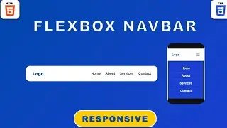 Flexbox Navbar Responsive | HTML & CSS Tutorial for a SaaS Client